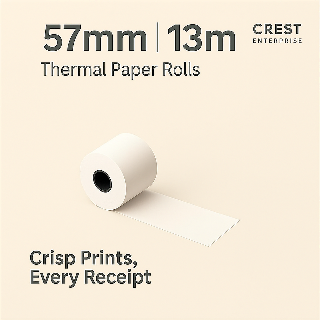 Thermal Roll 57mm × 13 mtr