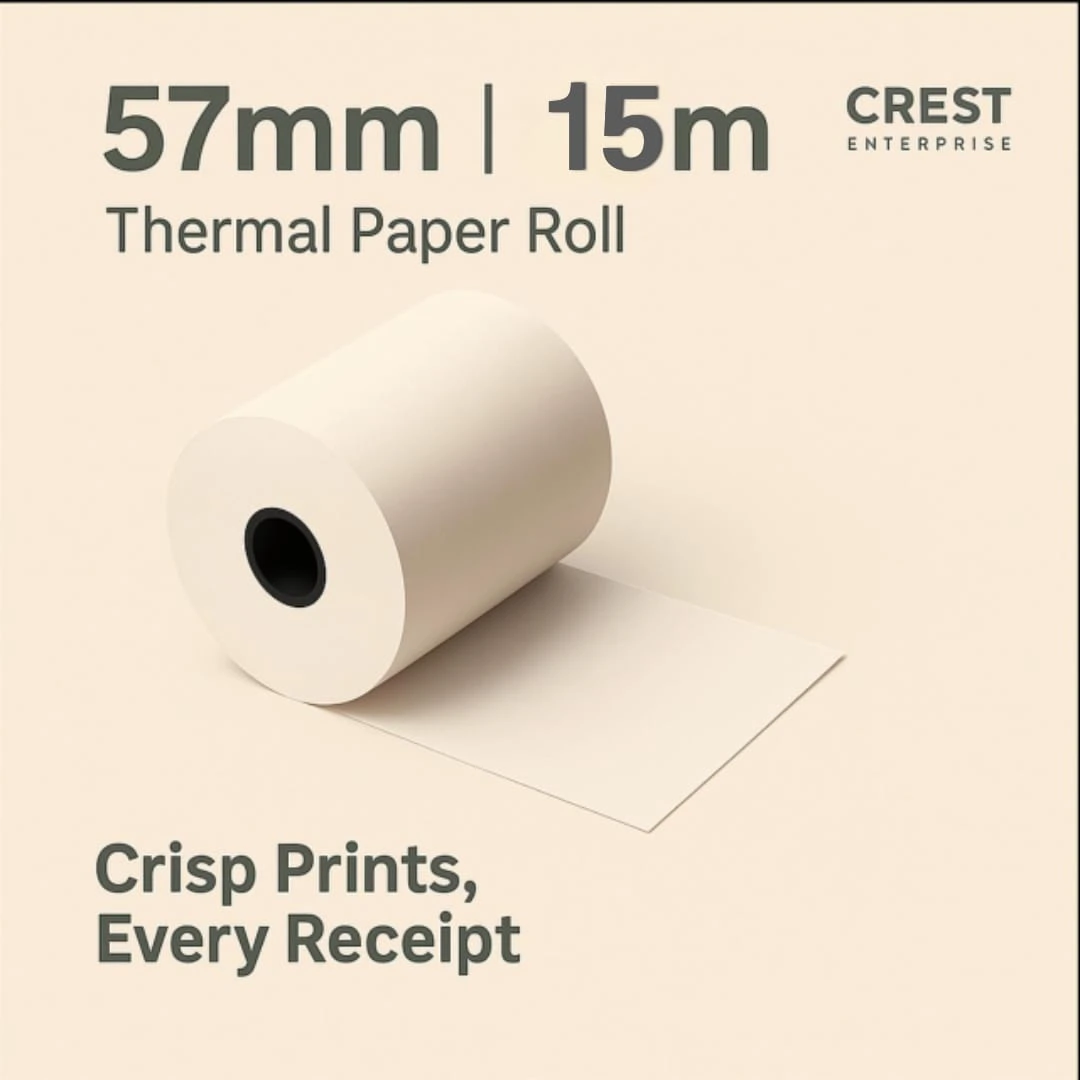 Thermal Roll 57mm × 15 mtr