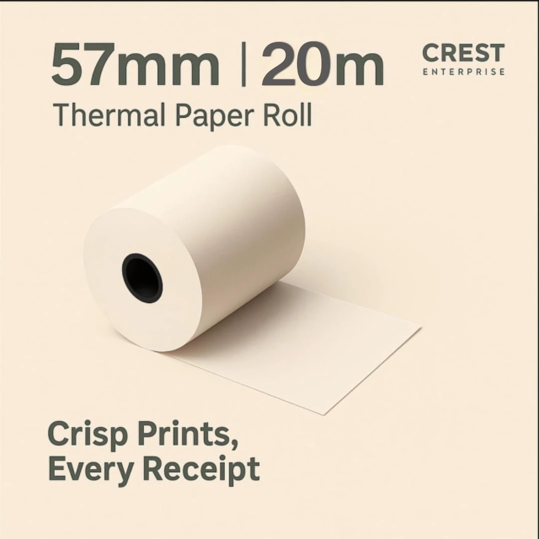 Thermal Roll 57mm × 20 mtr